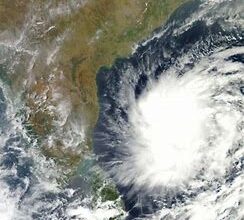 Thunderstorm in bay of bengal