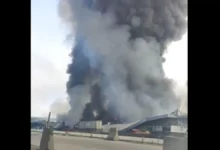 Thane Fire Video