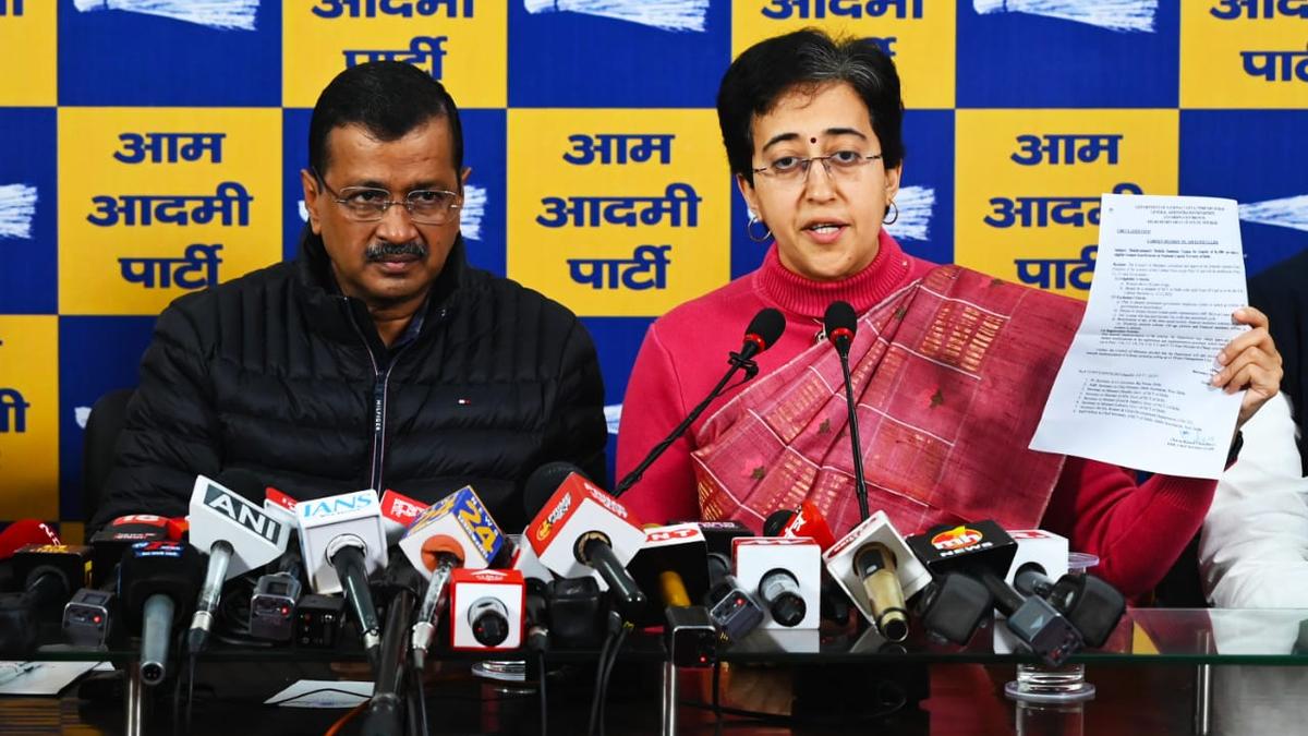 Delhi , atishi and kejriwal