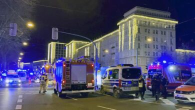 German Christmas Market accident place