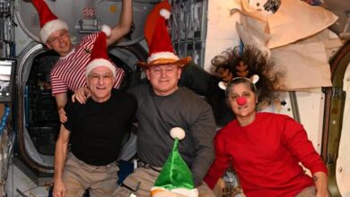 A festive photo posted by NASA of stranded astronaut Sunita “Suni” Williams is raising questions about their space timeline. Suni was spotted alongside American astronaut Don Pettit donning Santa hats, with some followers questioning how they received the accessories.