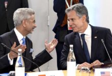 File image of External Affairs Minister S Jaishankar with US Secretary of State Antony Blinken.