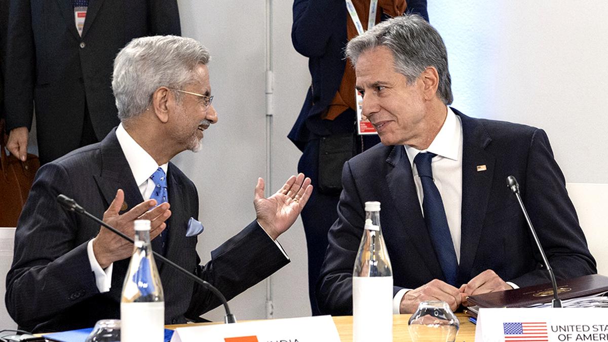 File image of External Affairs Minister S Jaishankar with US Secretary of State Antony Blinken.