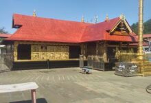 Kerala ,Lord Ayyappa Temple, in Sabarimala, Kerala.