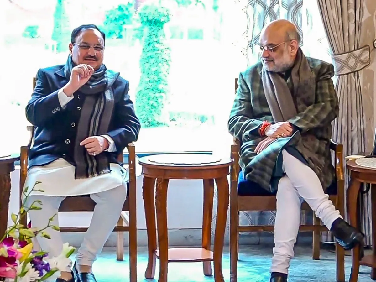 BJP , amit shah and jp nadda