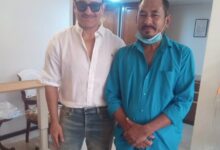 Saif Ali Khan with auto driver who protects his life