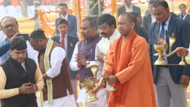 Yogi in Prayagraj for Maha Kumbh