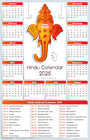 indian calendar 2025