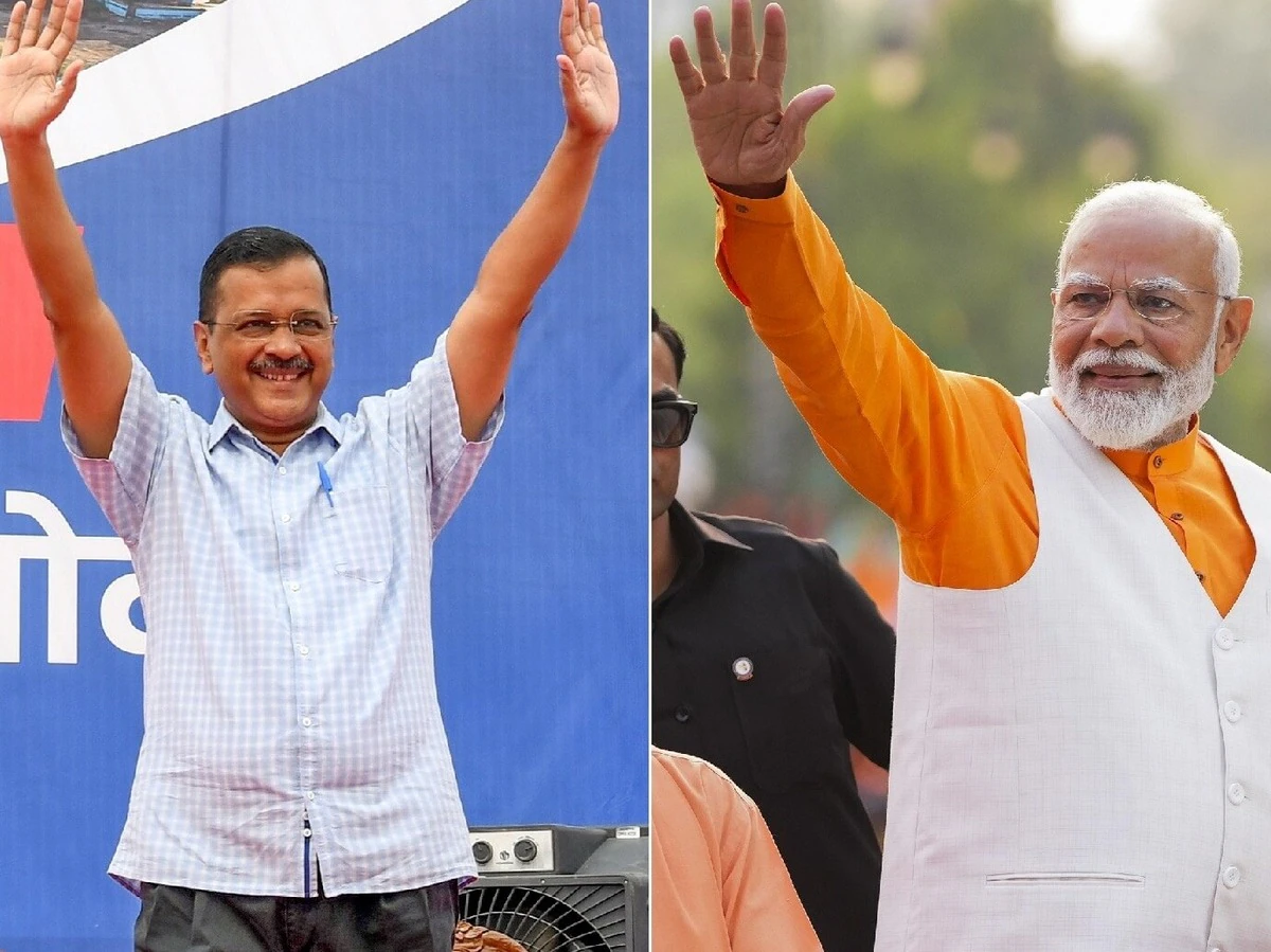 Delhi Assembly Elections ; Arvind kejriwala and narendra modi